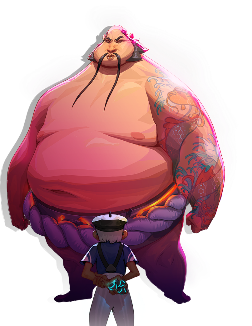 Kintaro, champion de sumo de Mixcity